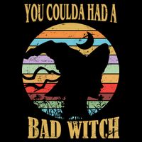 You Coulda Had A Bad Witch Halloween 16 in Basic Backpack