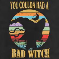 You Coulda Had A Bad Witch Halloween 25L Jumbo Tote