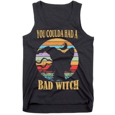 You Coulda Had A Bad Witch Halloween Tank Top