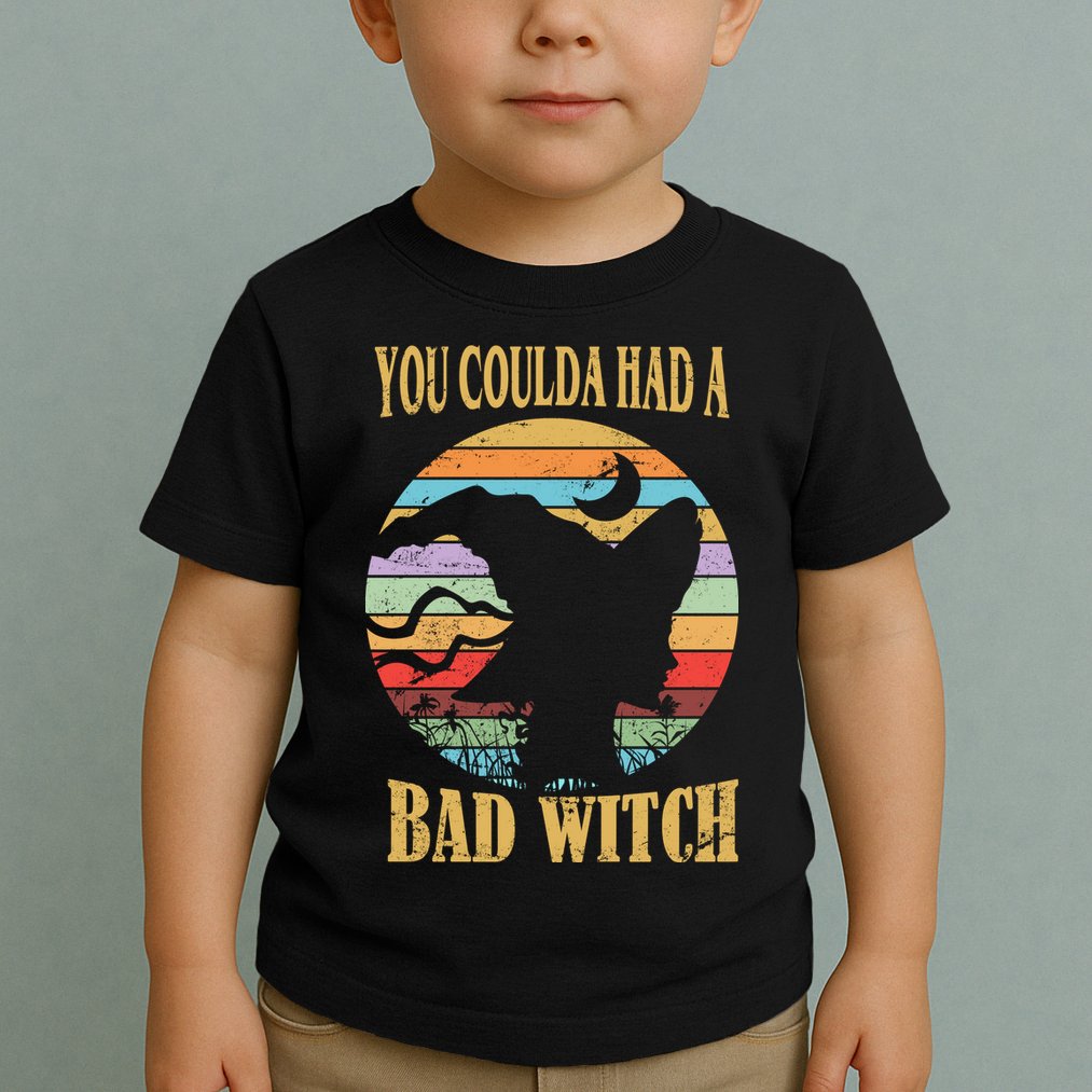 You Coulda Had A Bad Witch Halloween Toddler T-Shirt