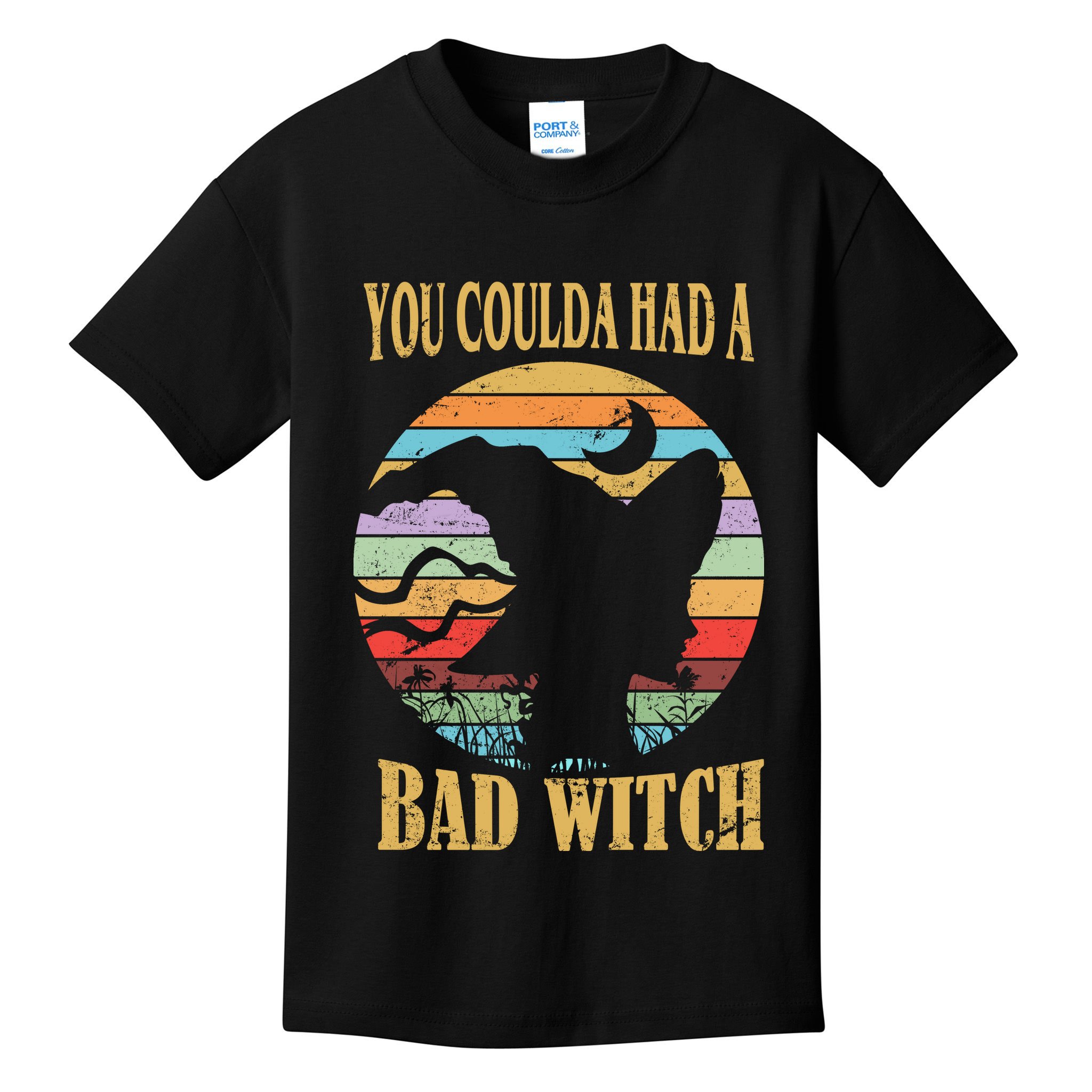 You Coulda Had A Bad Witch Halloween Kids T-Shirt
