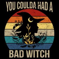You Coulda Had A Bad Witch Vintage Doggie Tank