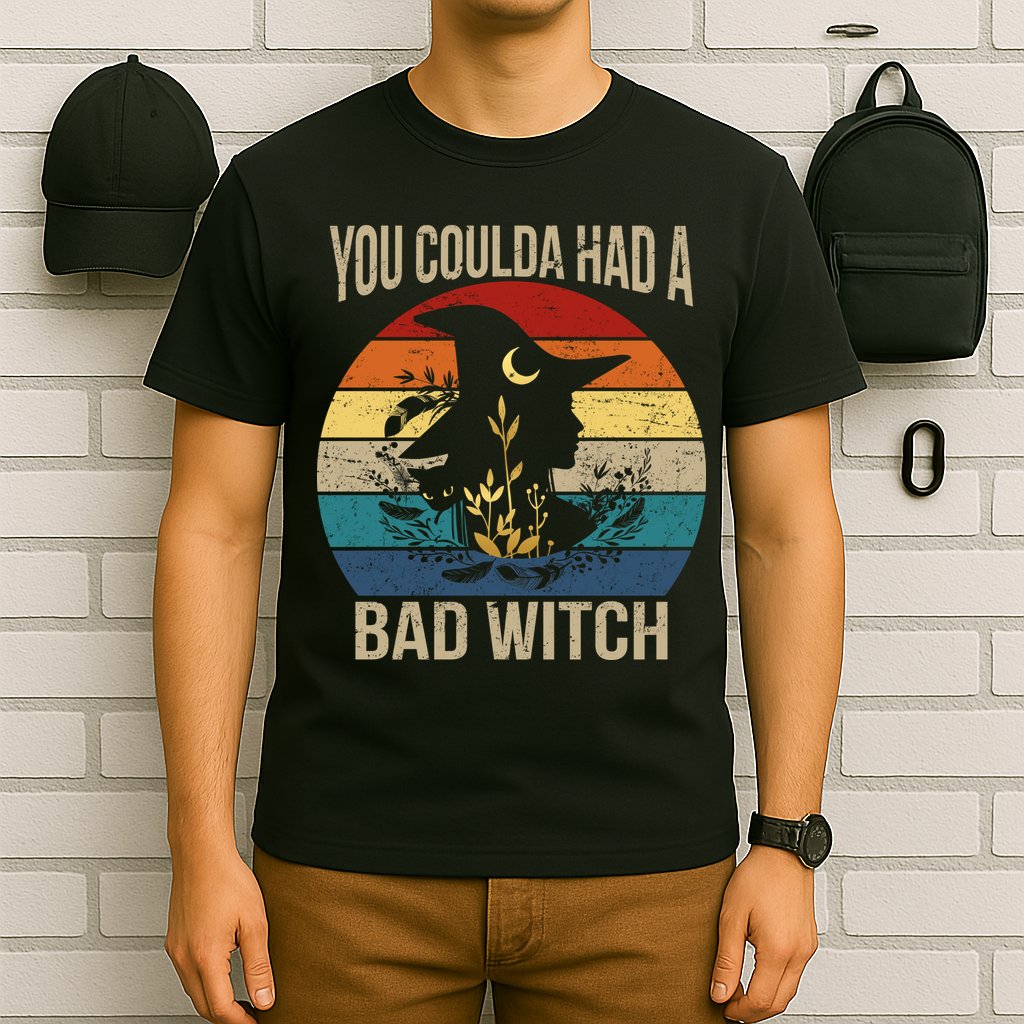 You Coulda Had A Bad Witch Vintage T-Shirt