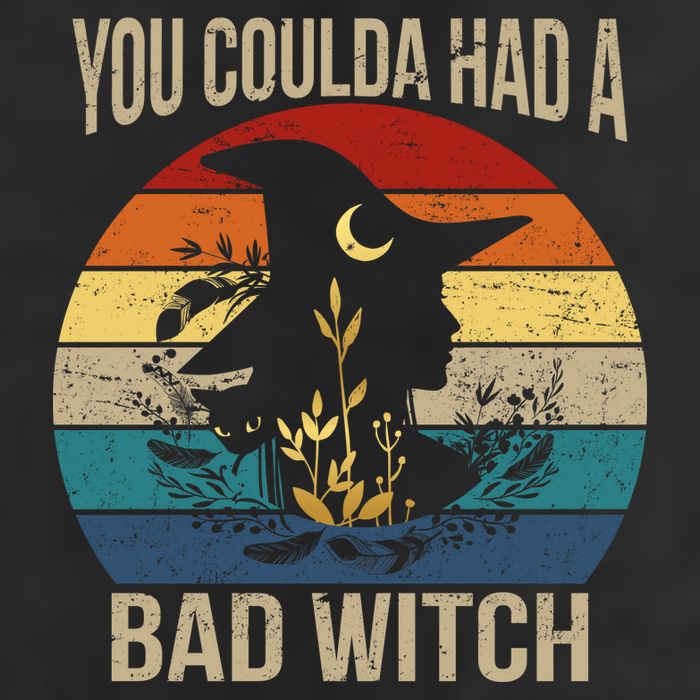You Coulda Had A Bad Witch Vintage Beanie