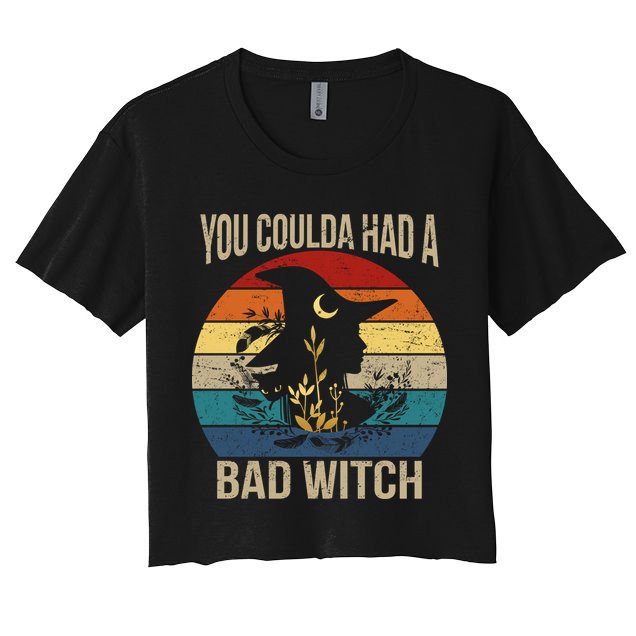 You Coulda Had A Bad Witch Vintage Crop Top