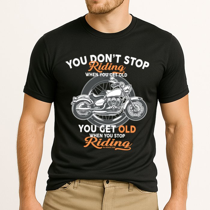 You Don't Get Old When You Stop Riding Performance Shirt