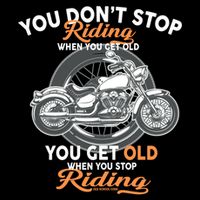 You Don't Get Old When You Stop Riding Coffee Mug