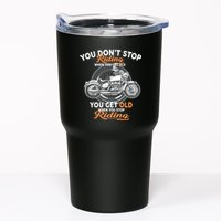 You Don't Get Old When You Stop Riding Tumbler