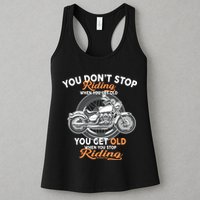 You Don't Get Old When You Stop Riding Womens Tank Top