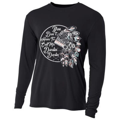 You Don't Have To Call Me Darlin Cooling Performance Long Sleeve Crew