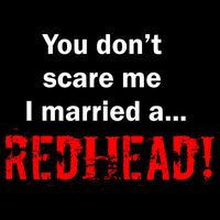 You Don't Scare I Married A Redhead! 16 in Basic Backpack