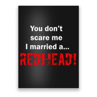 You Don't Scare I Married A Redhead! Poster