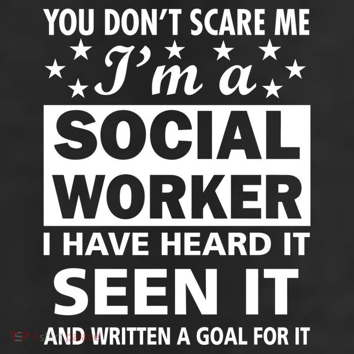 You Don't Scare Me Social Worker 11oz C Handle Ceramic Mug