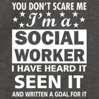 You Don't Scare Me Social Worker Vector Backpack
