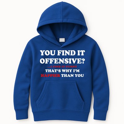 You Find It Offensive? I Find It Funny Kids Hoodie