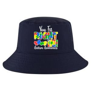 You Fit Right In Autism Awareness Cool Comfort Performance Bucket Hat