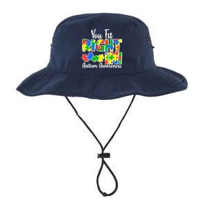 You Fit Right In Autism Awareness Legacy Cool Fit Booney Bucket Hat