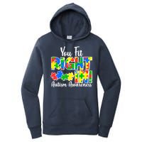 You Fit Right In Autism Awareness Women's Pullover Hoodie