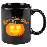 You Glow Girl Cute Pumpkin 11oz C Handle Ceramic Mug
