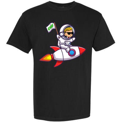 You GME Stonk To The Moon WSB Stock Market Garment-Dyed Heavyweight T-Shirt
