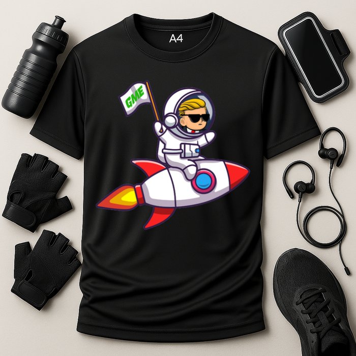 You GME Stonk To The Moon WSB Stock Market Performance Shirt