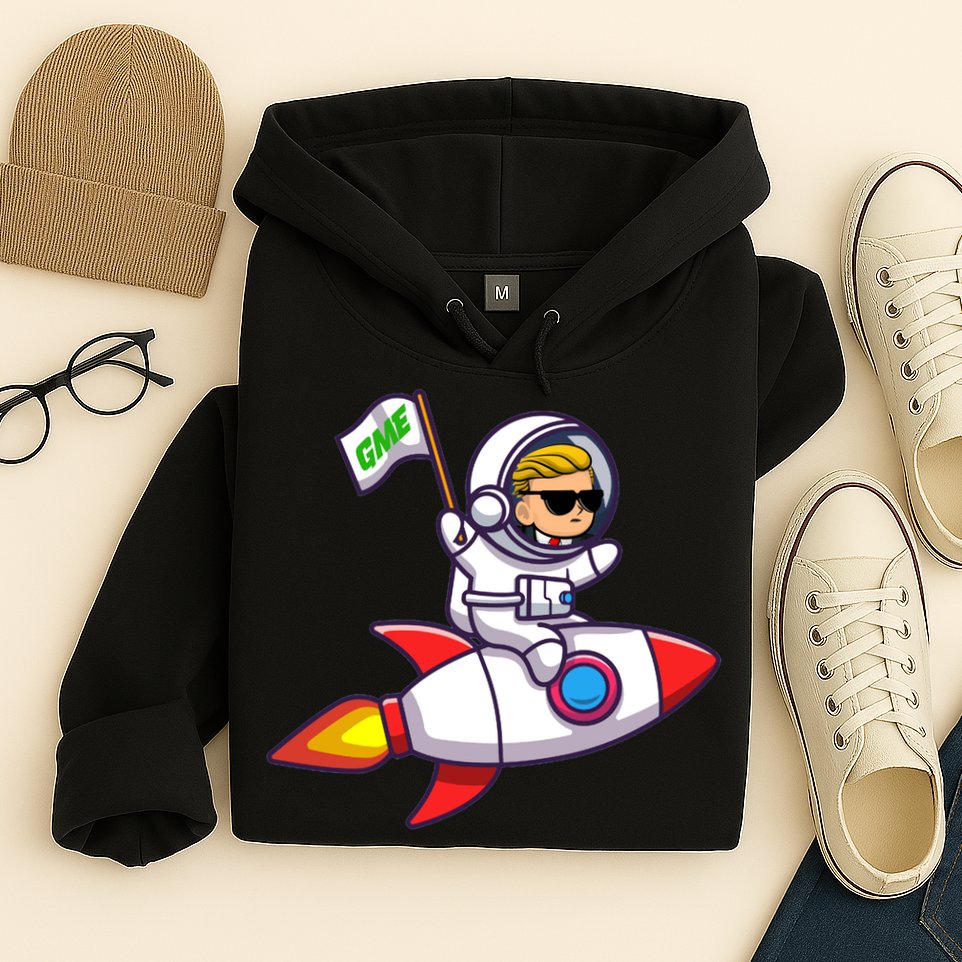 You GME Stonk To The Moon WSB Stock Market Hoodie