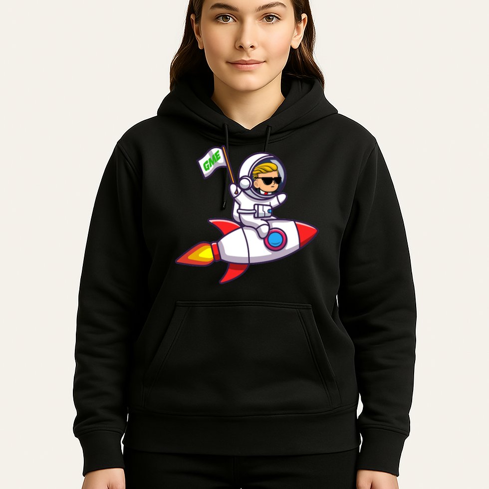 You GME Stonk To The Moon WSB Stock Market Hoodie