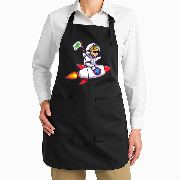 You GME Stonk To The Moon WSB Stock Market Apron