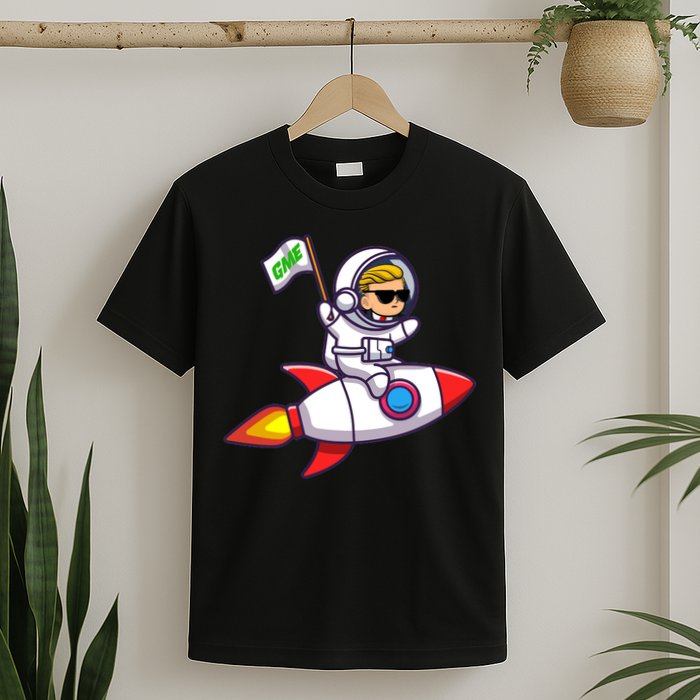 You GME Stonk To The Moon WSB Stock Market T-Shirt
