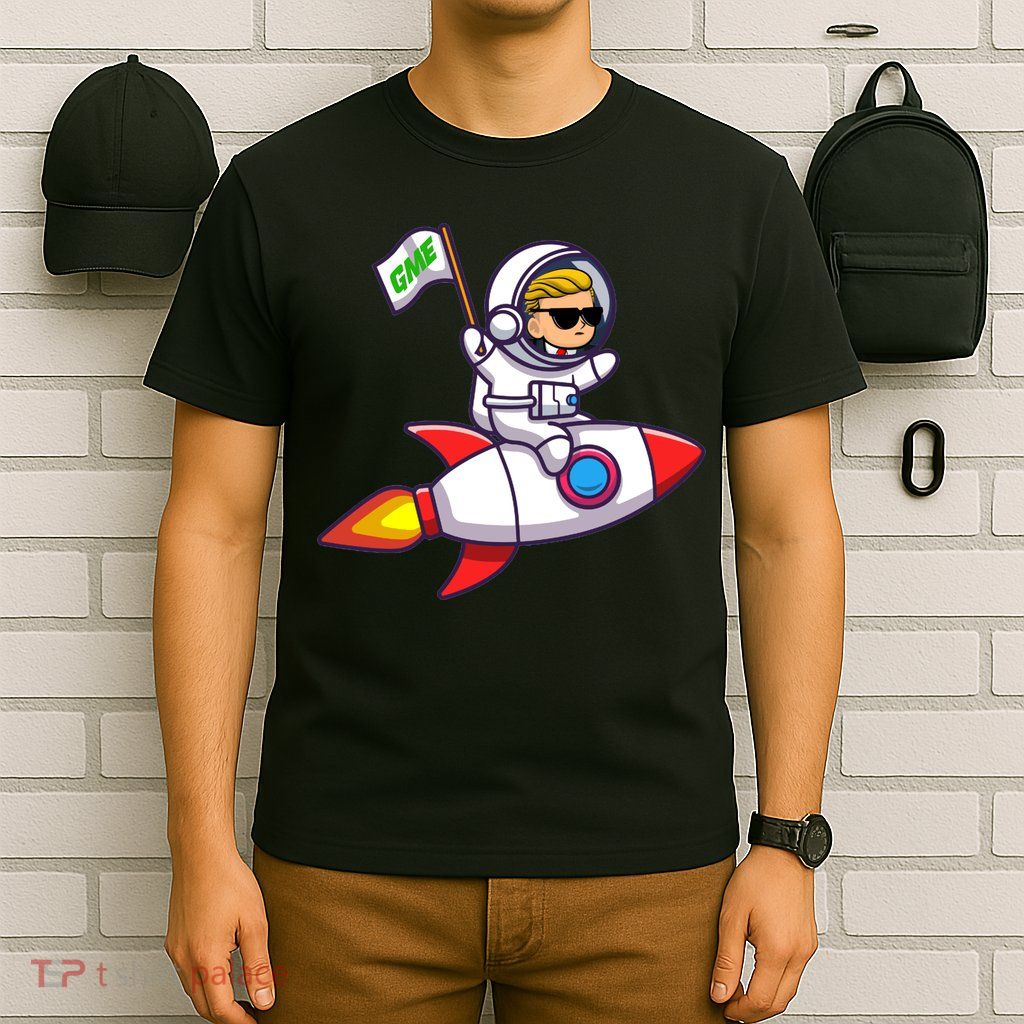 You GME Stonk To The Moon WSB Stock Market T-Shirt