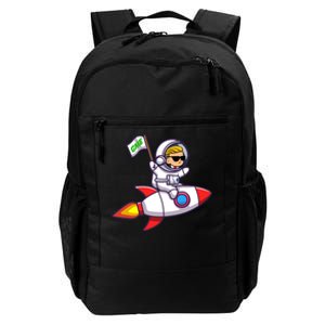 You GME Stonk To The Moon WSB Stock Market Daily Commute Backpack