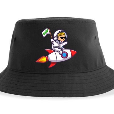 You GME Stonk To The Moon WSB Stock Market Sustainable Bucket Hat