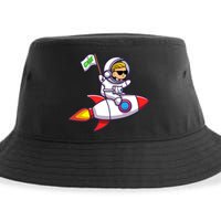 You GME Stonk To The Moon WSB Stock Market Sustainable Bucket Hat