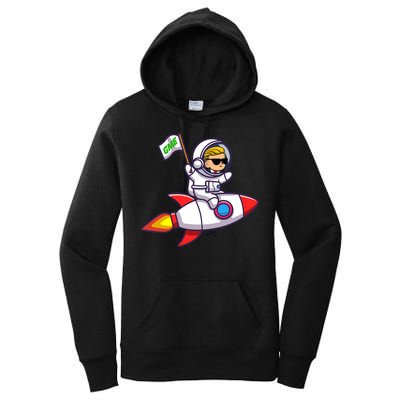 You GME Stonk To The Moon WSB Stock Market Women's Pullover Hoodie