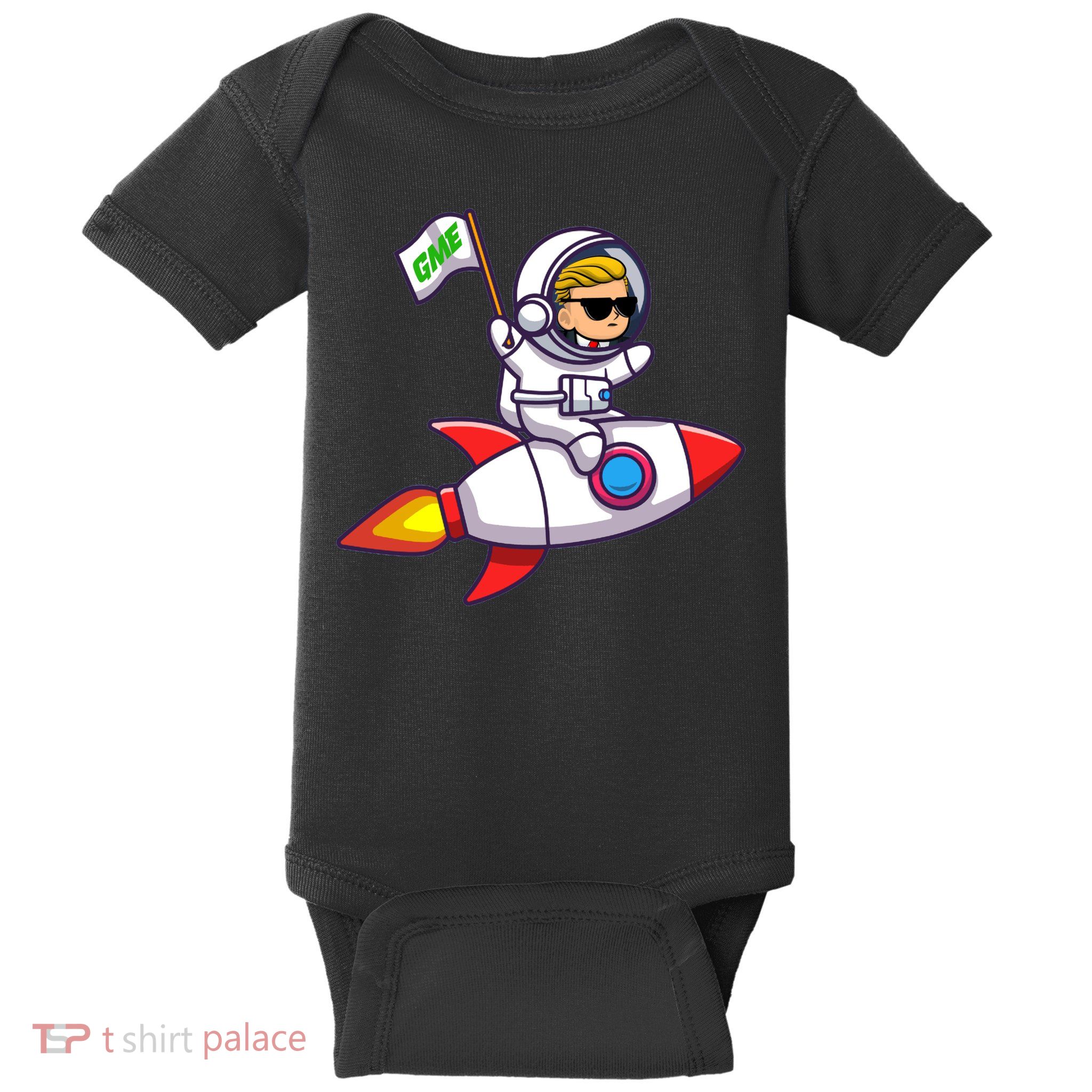 You GME Stonk To The Moon WSB Stock Market Baby Bodysuit