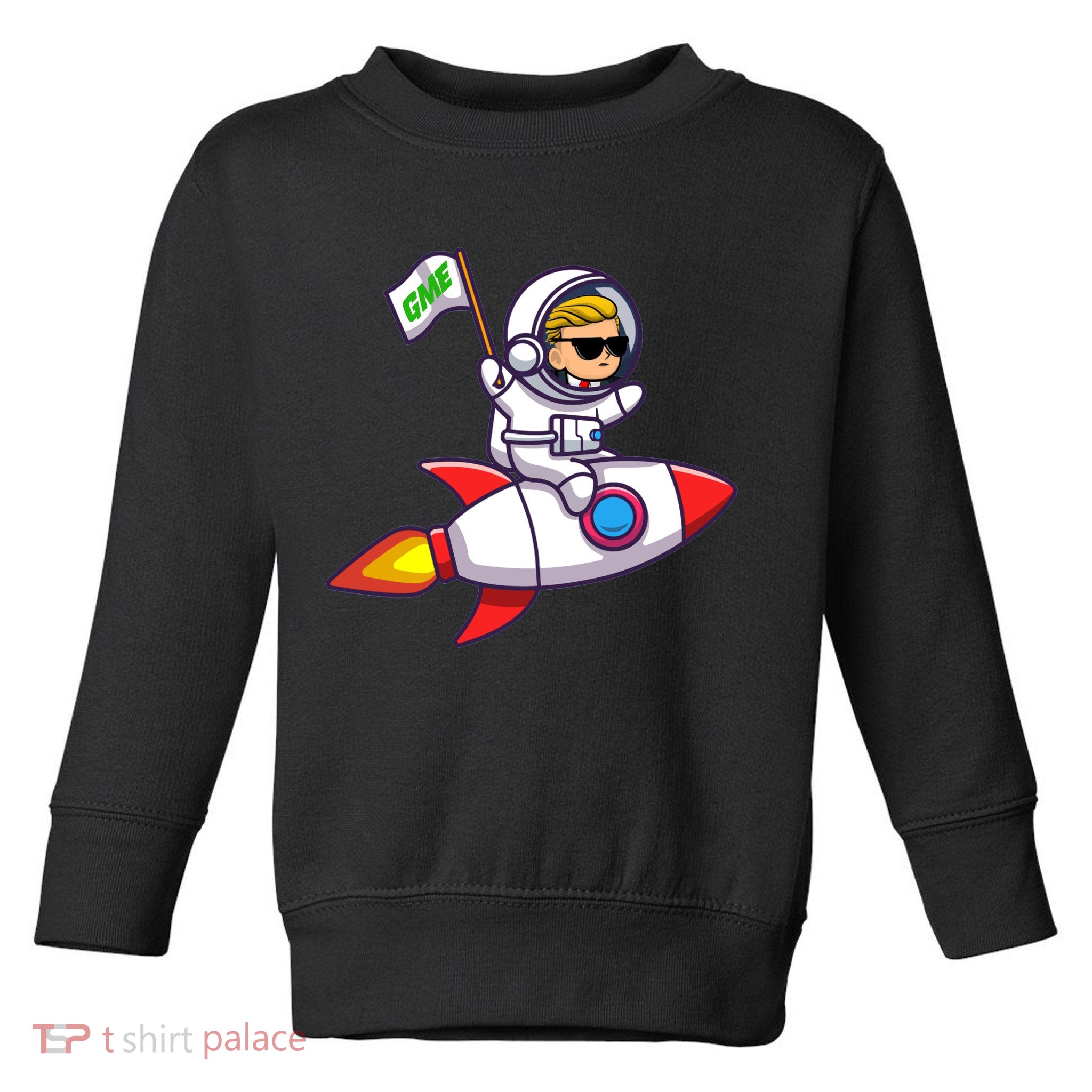 You GME Stonk To The Moon WSB Stock Market Toddler Sweatshirt