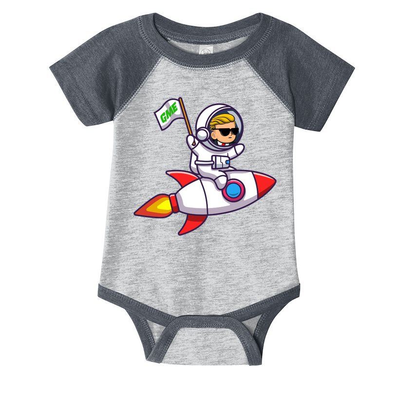 You GME Stonk To The Moon WSB Stock Market Infant Baby Jersey Bodysuit