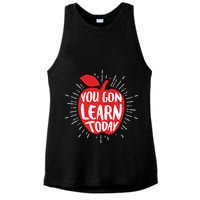 You Gon Learn Today Ladies PosiCharge Tri-Blend Wicking Tank