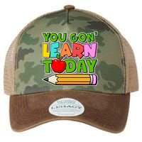 You Gon' Learn Today School Teacher Legacy Tie Dye Trucker Hat