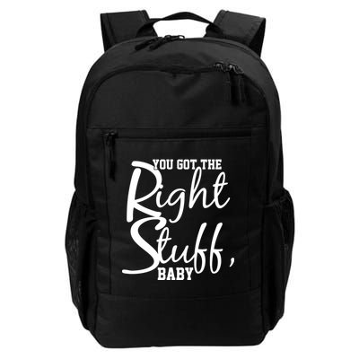 You Got The Right Stuff Baby Backpack