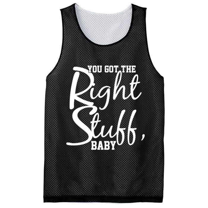 You Got The Right Stuff Baby Mesh Reversible Basketball Jersey Tank