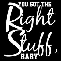 You Got The Right Stuff Baby Wool Snapback Cap