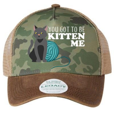 You Got To Be Kitten Me Legacy Tie Dye Trucker Hat
