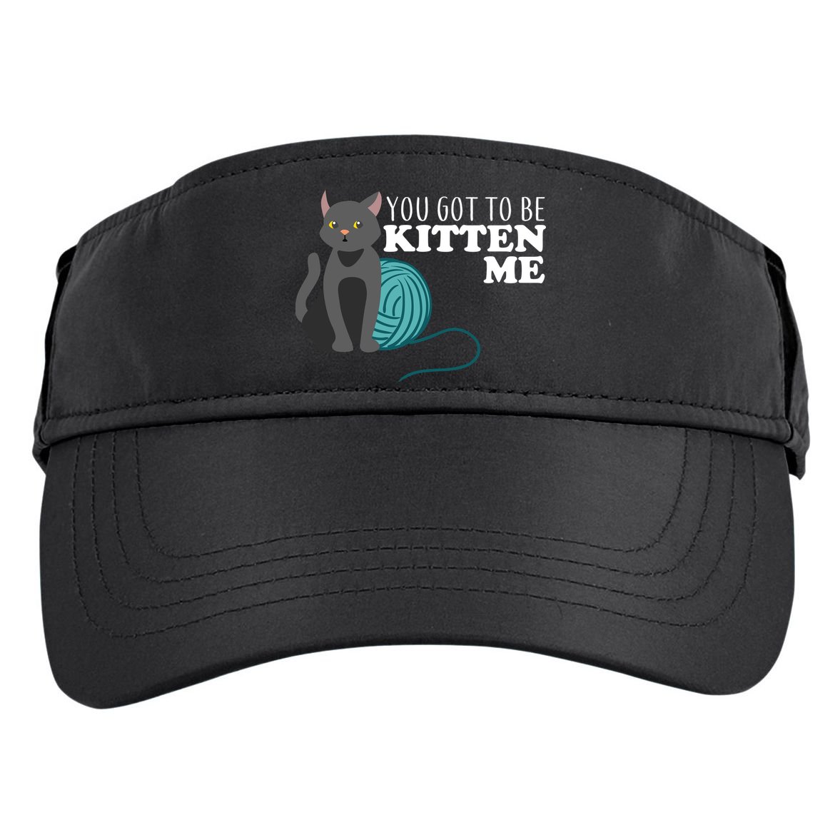 You Got To Be Kitten Me Adult Drive Performance Visor