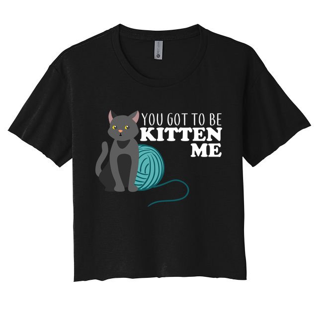 You Got To Be Kitten Me Crop Top