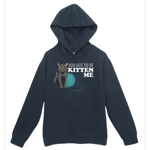 You Got To Be Kitten Me Urban Pullover Hoodie