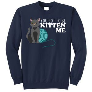 You Got To Be Kitten Me Tall Sweatshirt