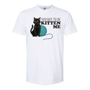 You Got To Be Kitten Me Softstyle CVC T-Shirt