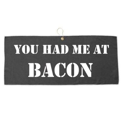 You Had Me At Bacon Large Microfiber Waffle Golf Towel