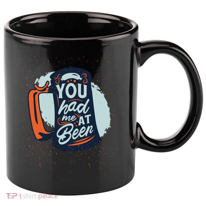 You Had Me At Beer 11oz C Handle Ceramic Mug